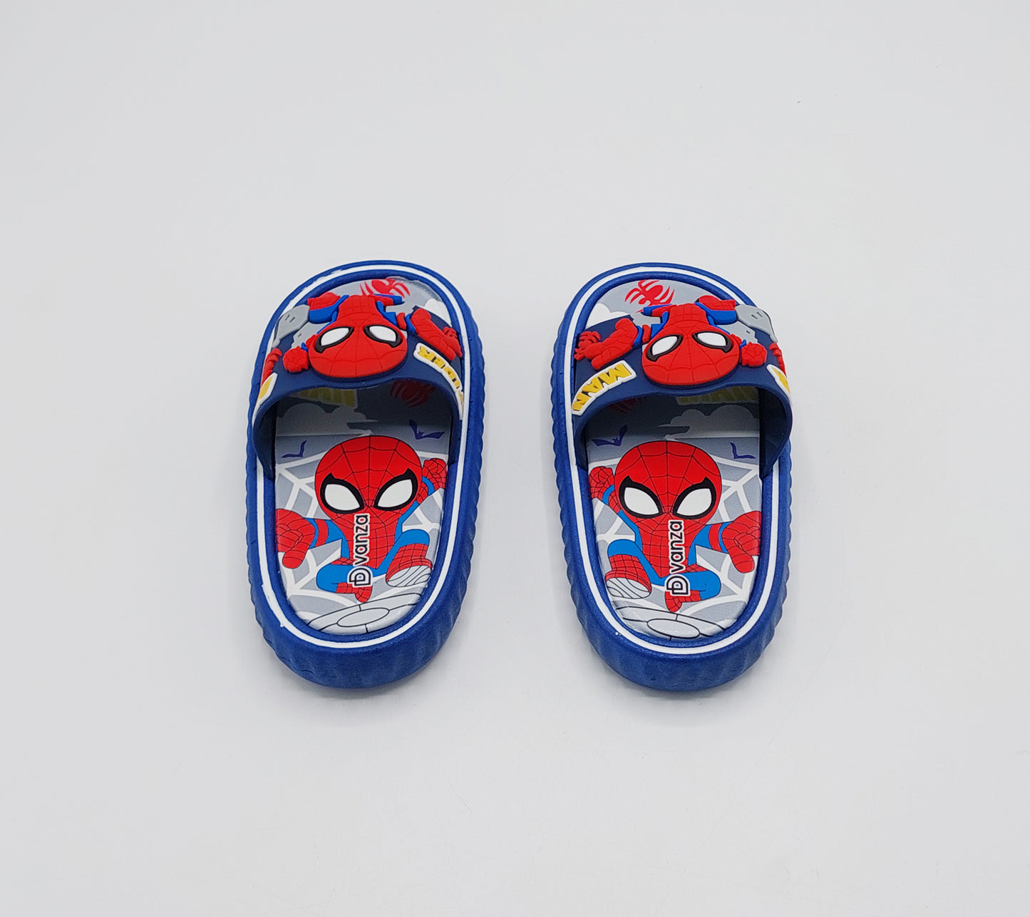 Spider Man Theme Slippers for Boys - BCG107 (Blue)
