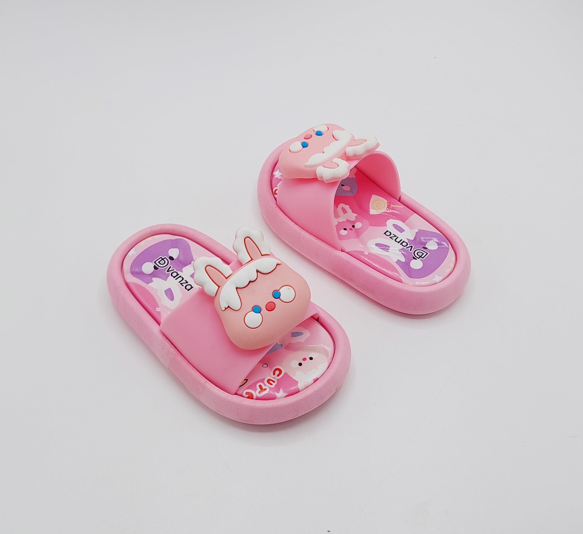 Bunny Theme Slippers for Girls - BCJ105 (Pink)