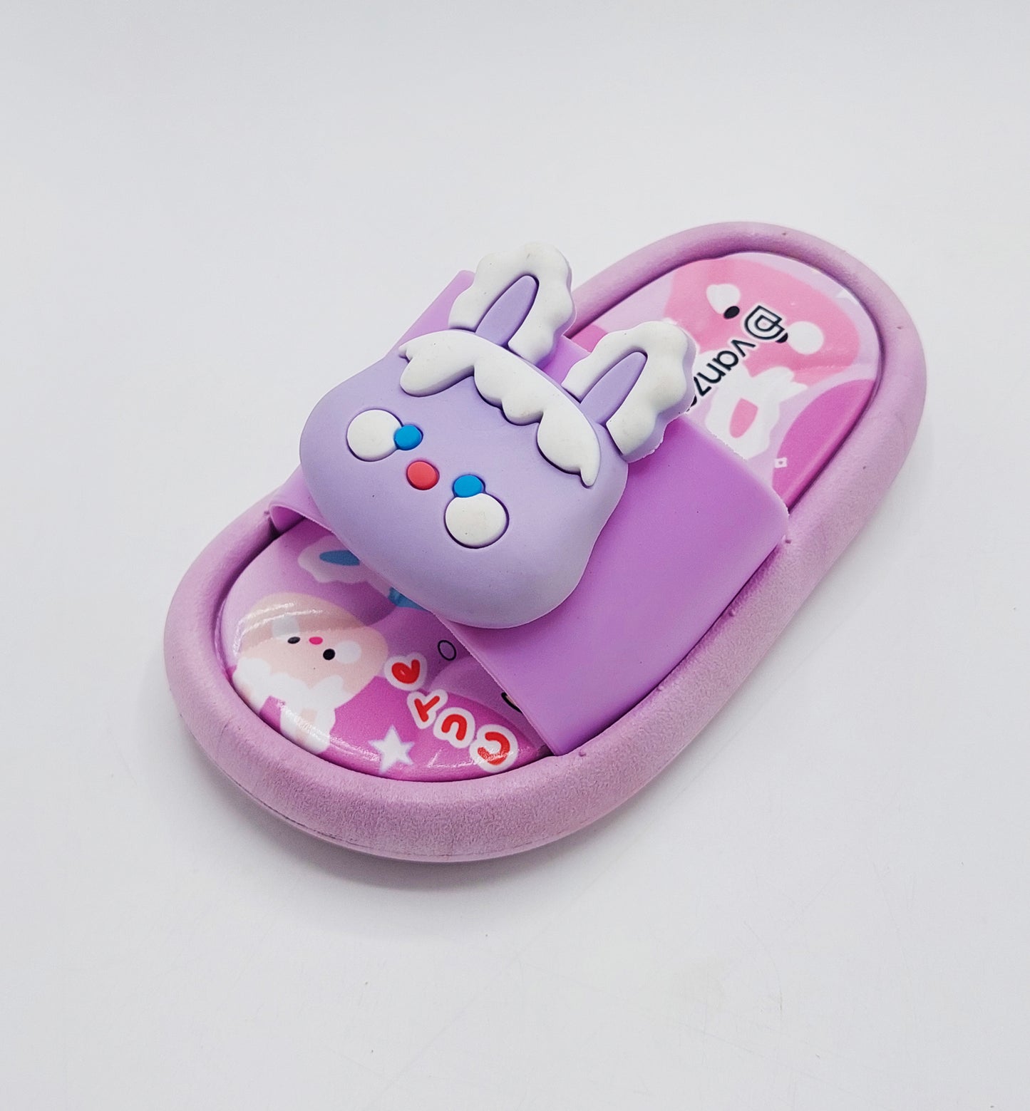 Bunny Theme Slippers for Girls - BCJ105 (Purple)