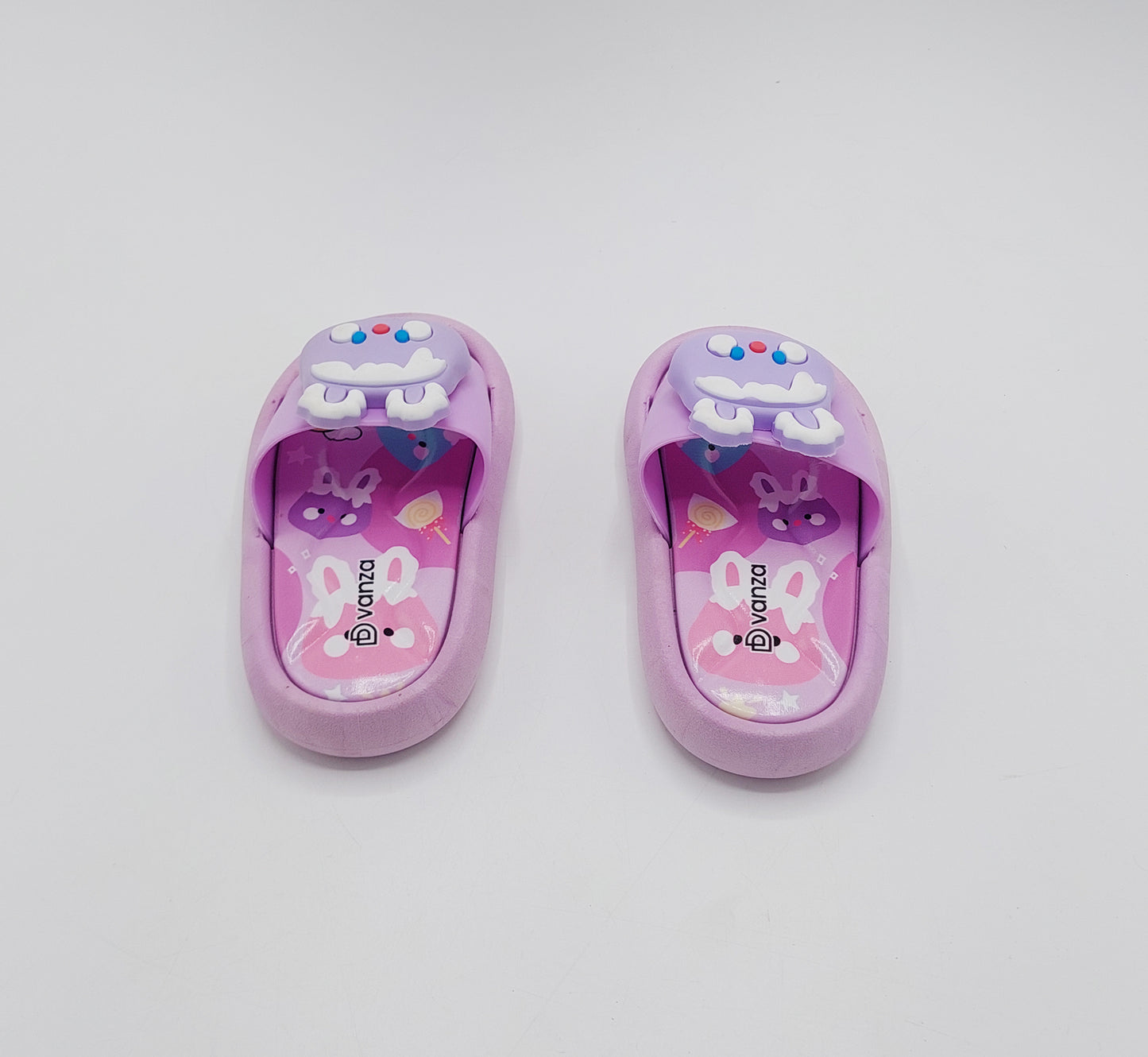 Bunny Theme Slippers for Girls - BCJ105 (Purple)