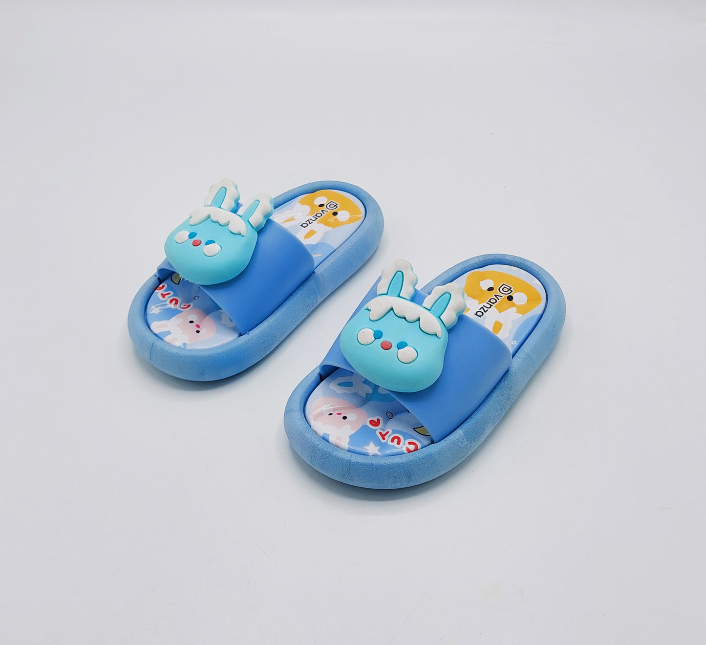 Bunny Theme Slippers for Girls - BCJ105 (Blue)