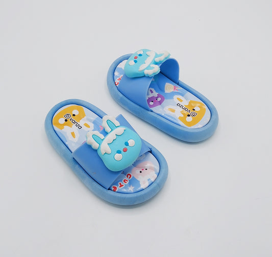 Bunny Theme Slippers for Girls - BCJ105 (Blue)