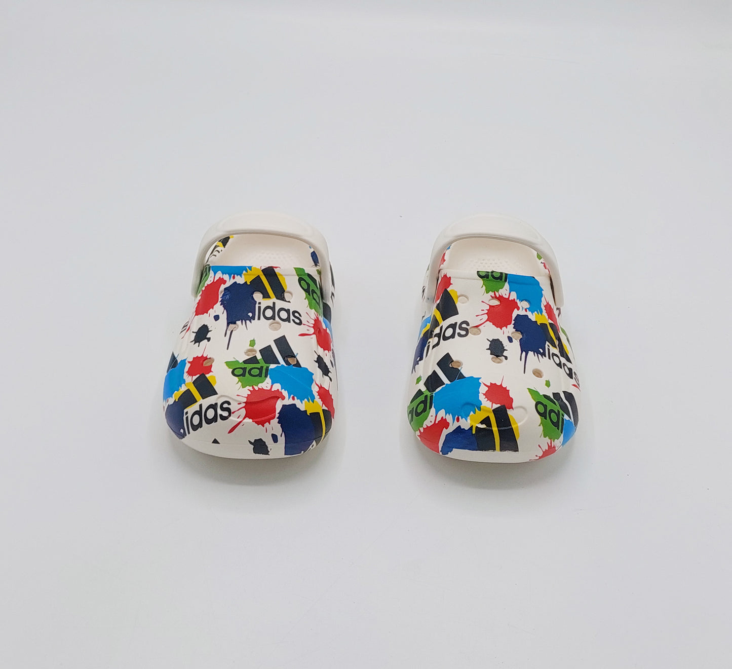 Colorful Crocs for Kids - ADC (White)