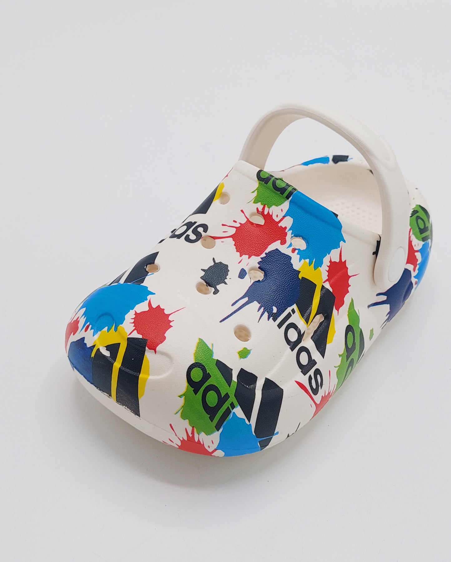 Colorful Crocs for Kids - ADC (White)