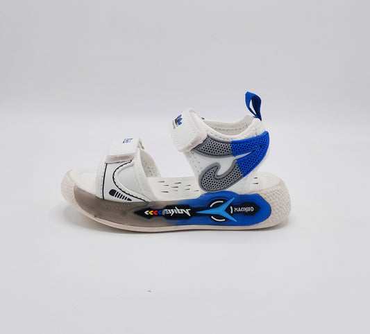 Trendy Looking Sandals with LED Sole for Boys - UN17 (White)