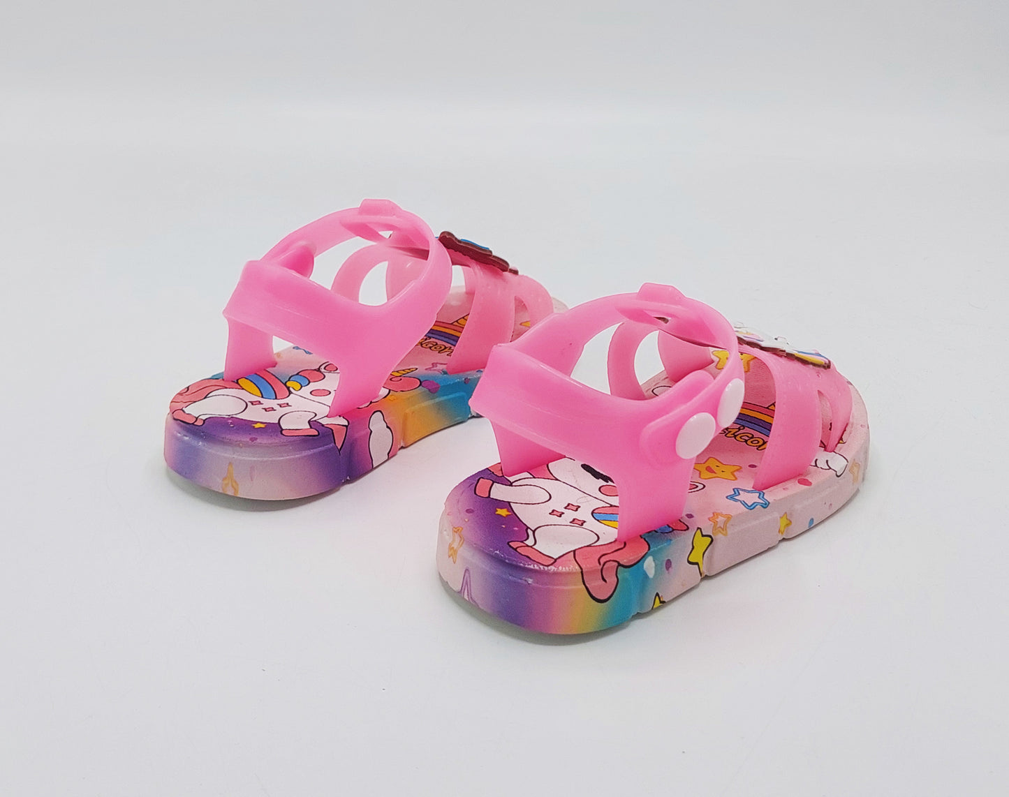 Soft Sole Unicorn Theme Sandals for Kids - 2183 (Pink)