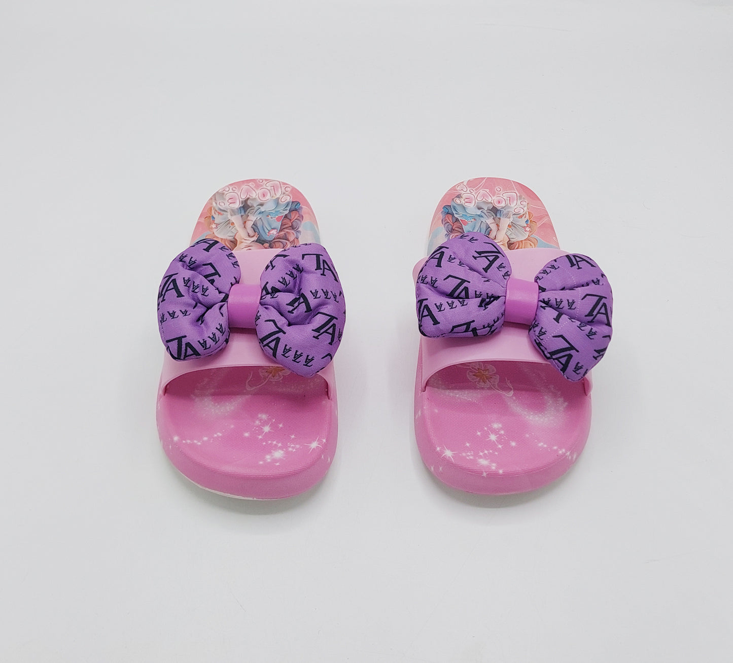 Soft Comfortable Cute Design Softies for Kids Girls - 22023 (Purple)