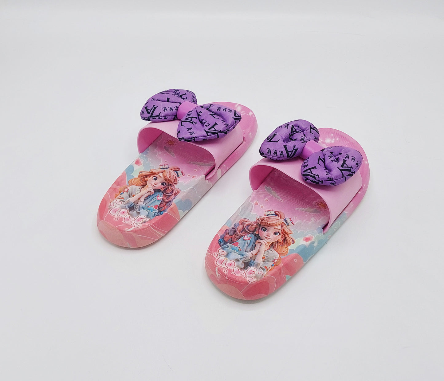 Soft Comfortable Cute Design Softies for Kids Girls - 22023 (Purple)