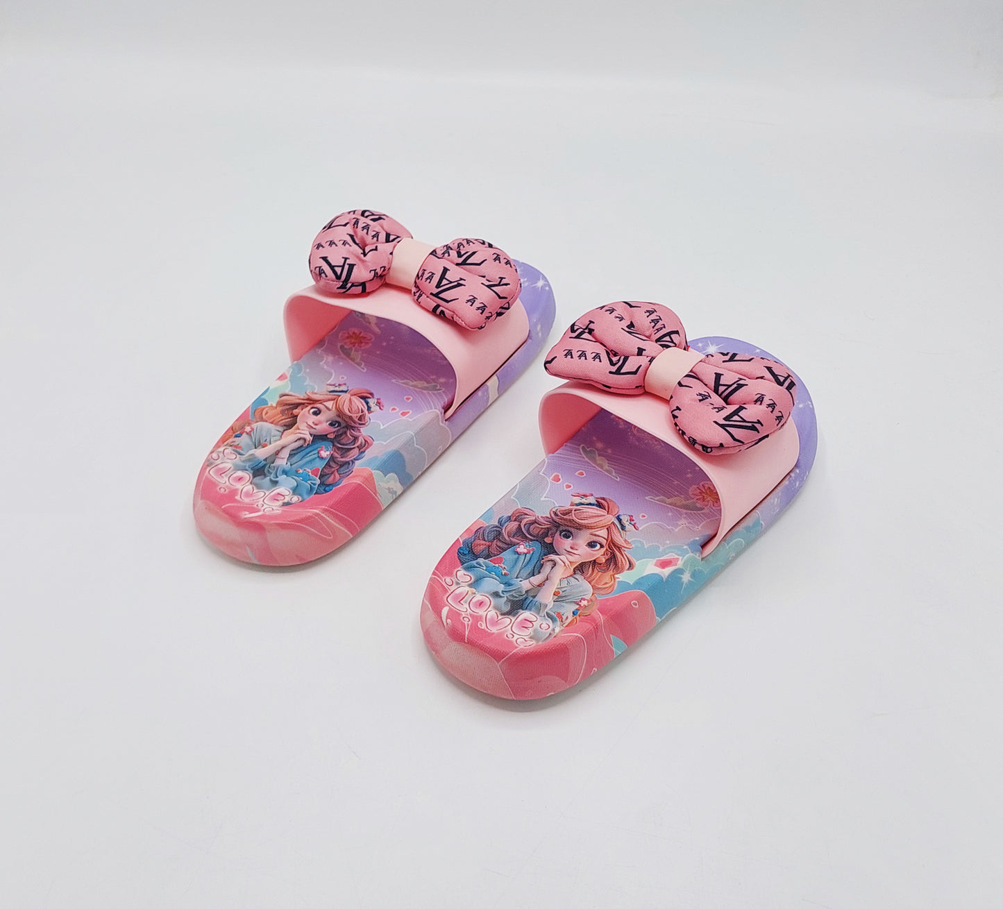 Soft Comfortable Cute Design Softies for Kids Girls - 22023 (Pink)