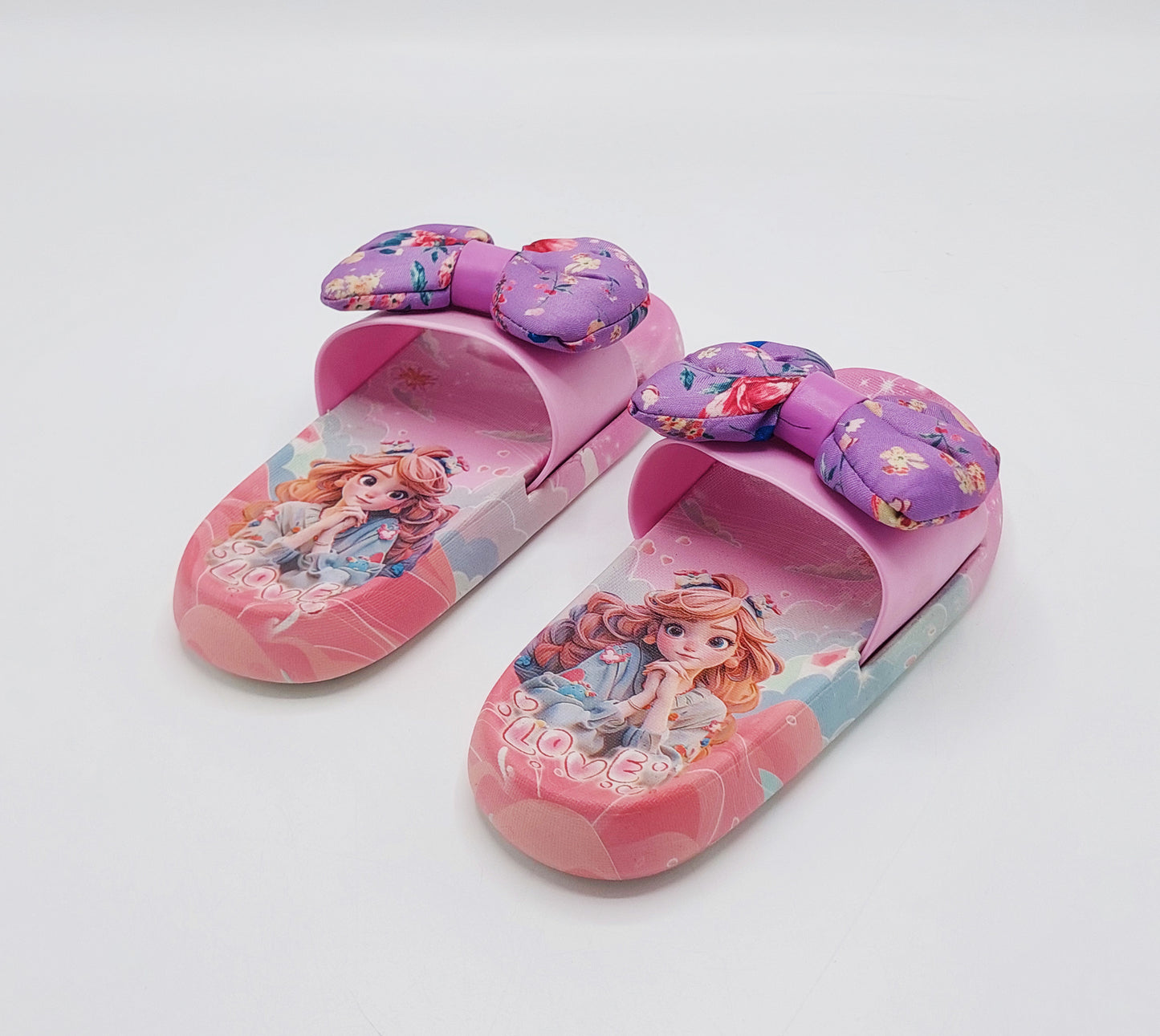 Soft Comfortable Cute Design Softies for Kids Girls - 22021 (Purple)