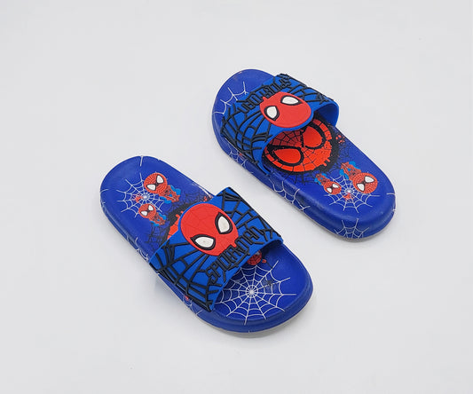 Spider Man Theme Slippers for Boys - MUSPI (Navy)