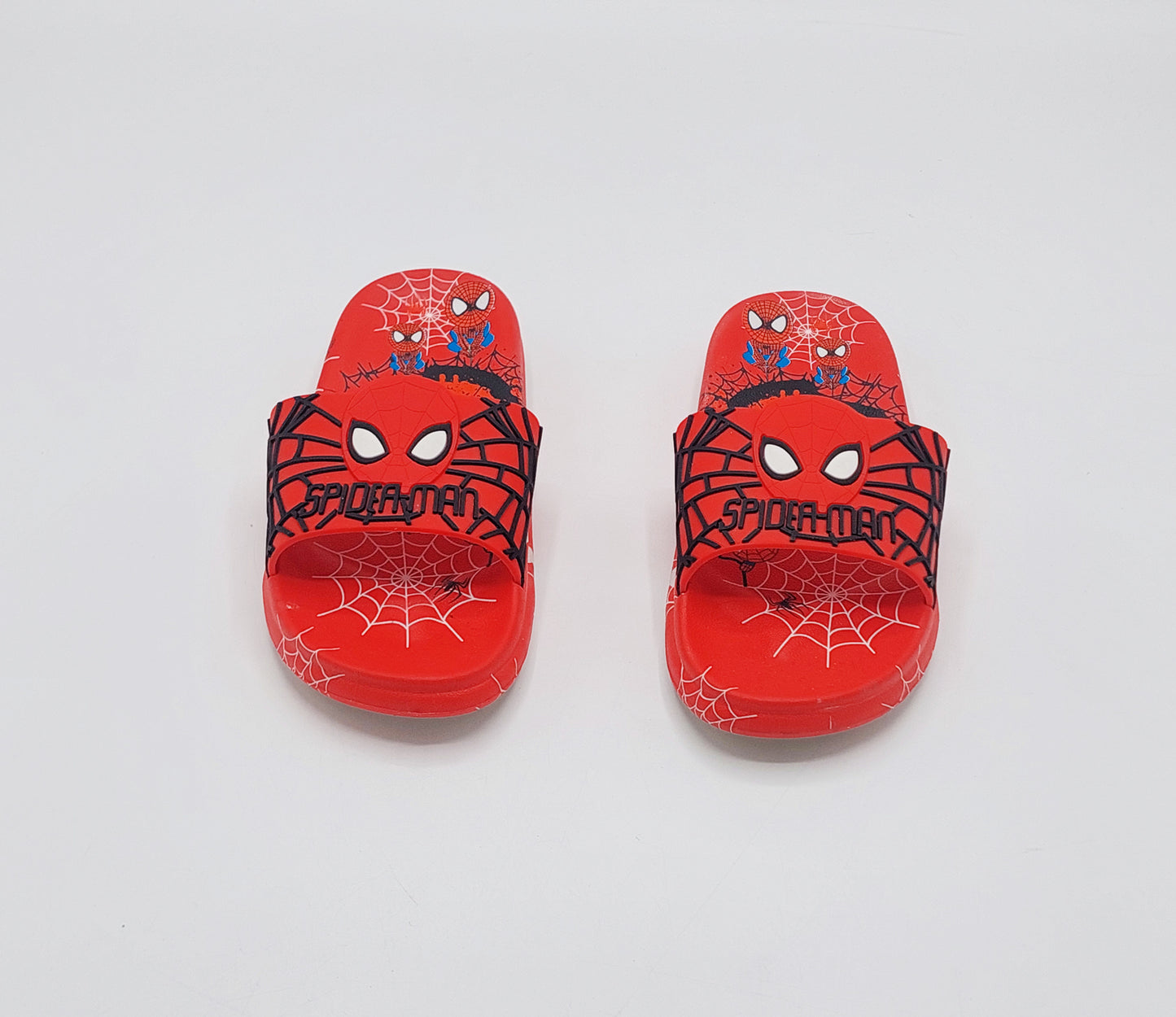 Spider Man Theme Slippers for Boys - MUSPI (Red)