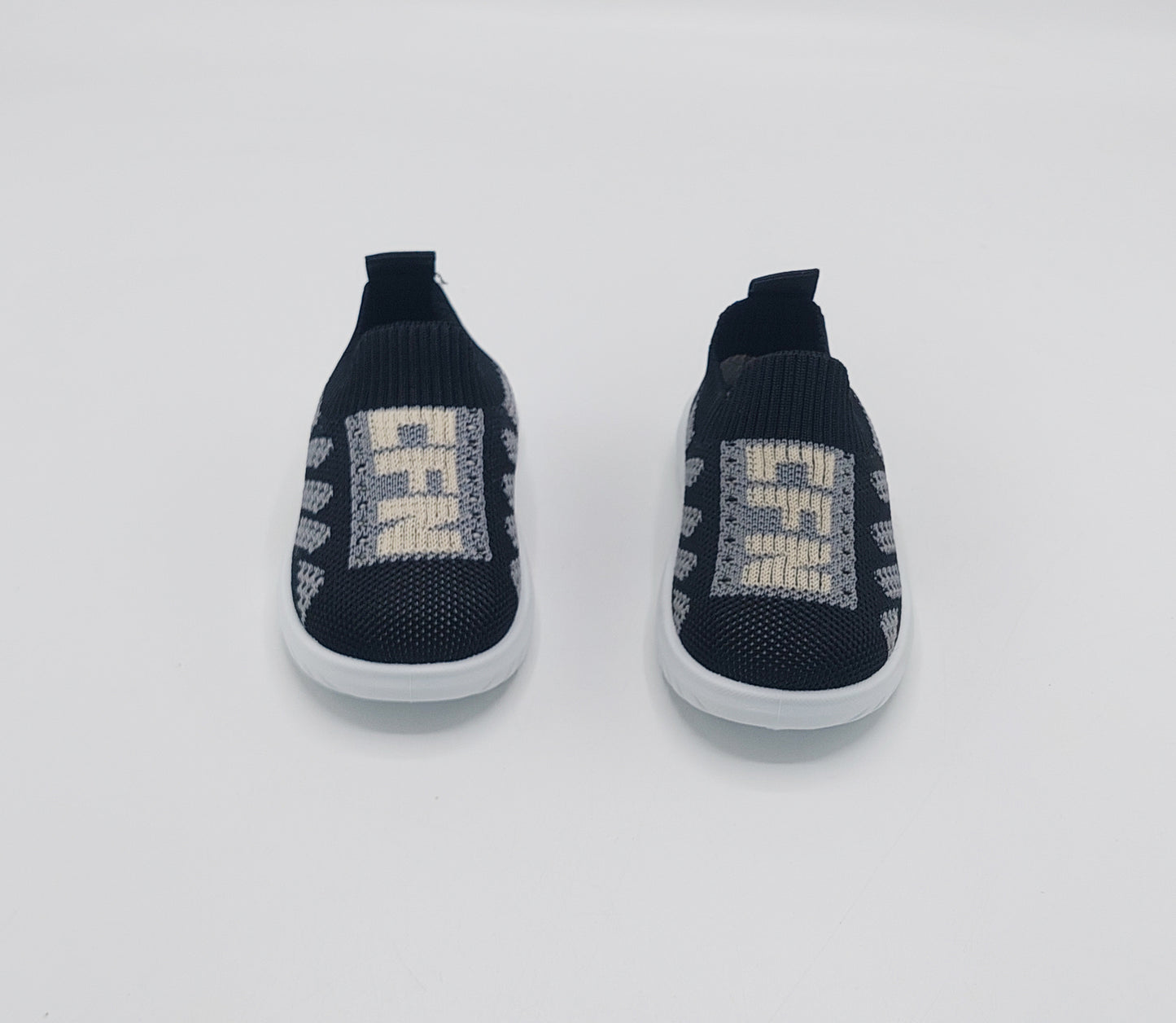 Infant's Easy to Wear Soft Sole Shoes - FSD08 (Black)
