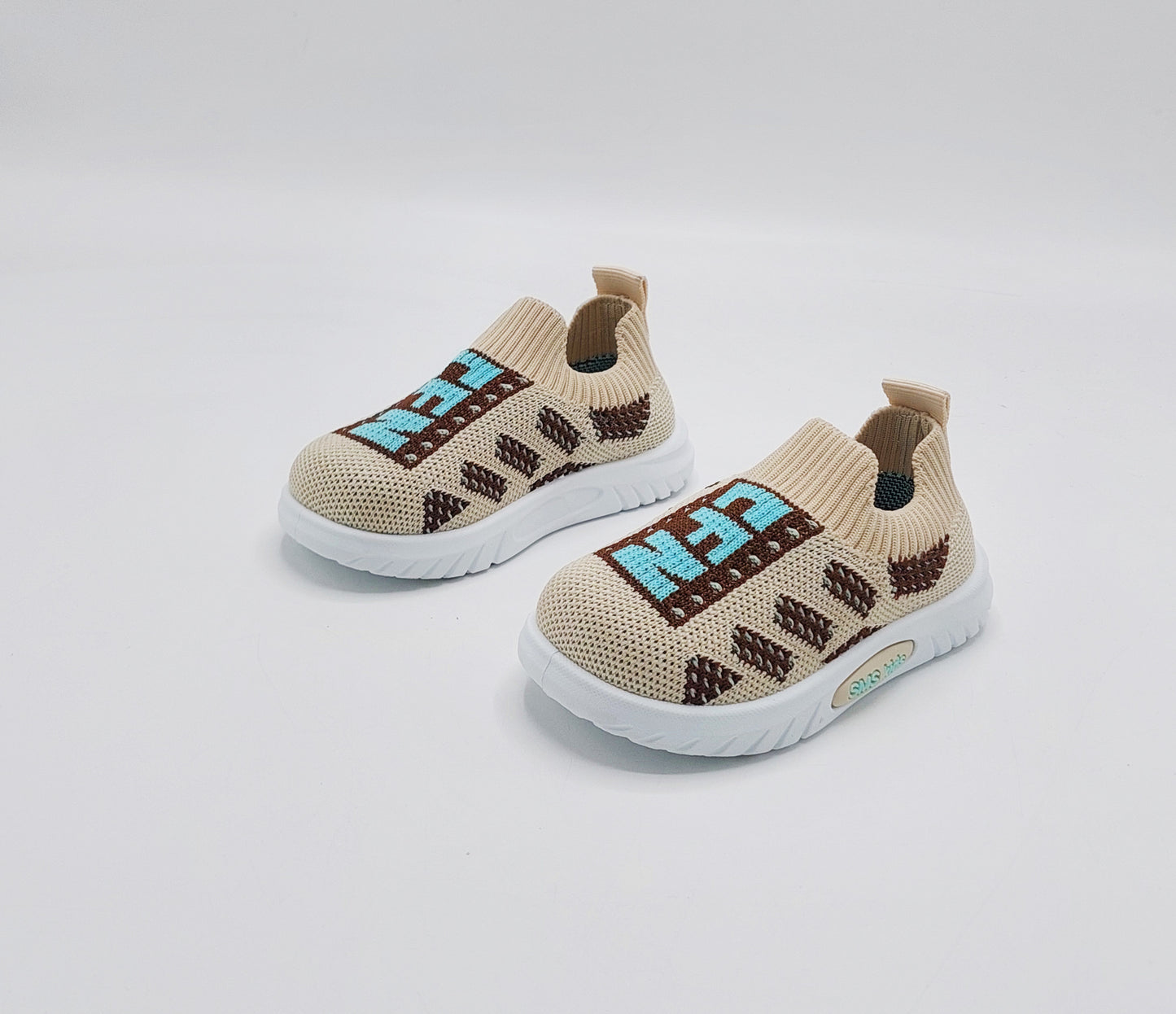 Infant's Easy to Wear Soft Sole Shoes - FSD08 (Beige)