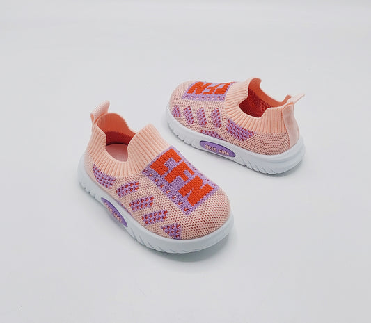Infant's Easy to Wear Soft Sole Shoes - FSD08 (Pink)