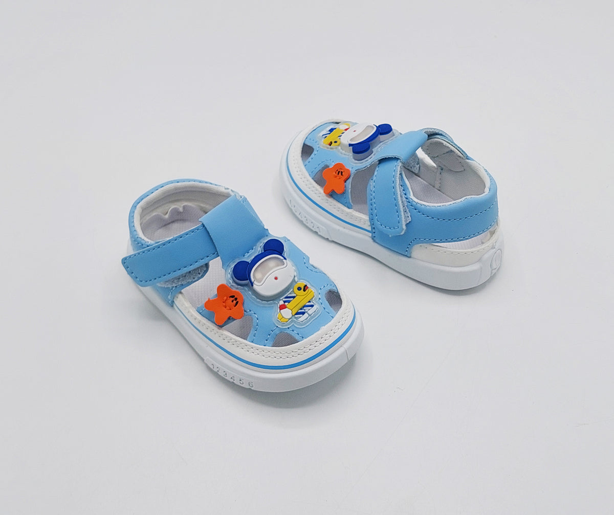 Touch Lights Cute Design Sandals for Kids - GL10 (Blue)