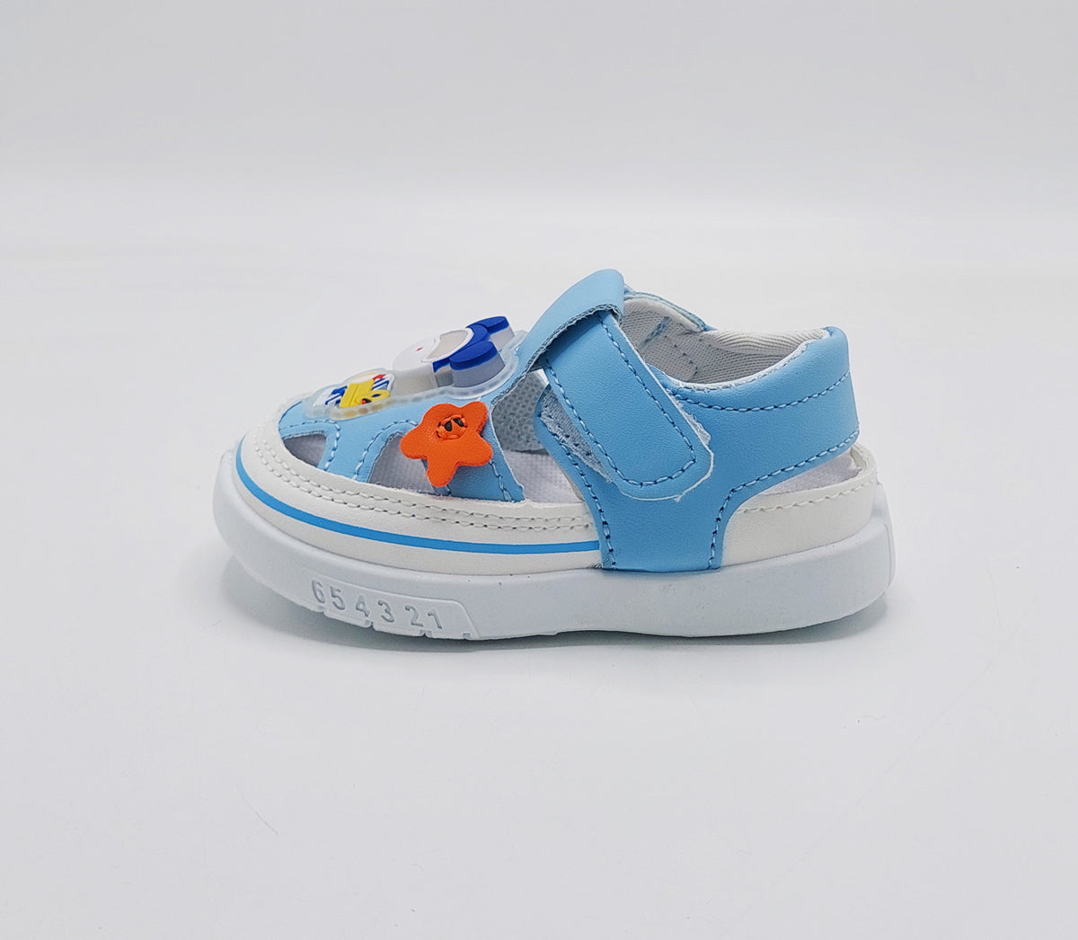 Touch Lights Cute Design Sandals for Kids - GL10 (Blue)