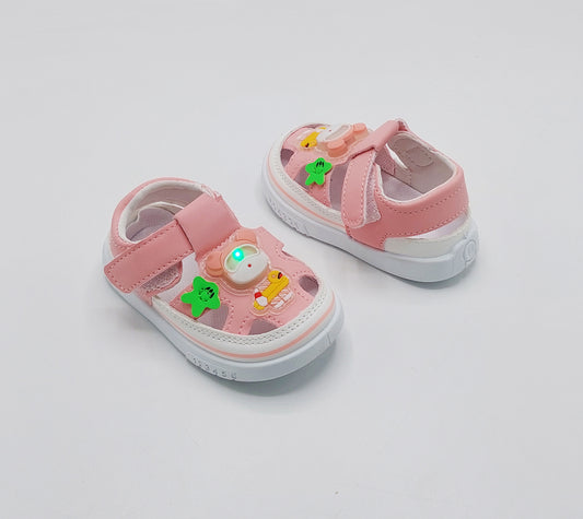Touch Lights Cute Design Sandals for Kids - GL10 (Pink)