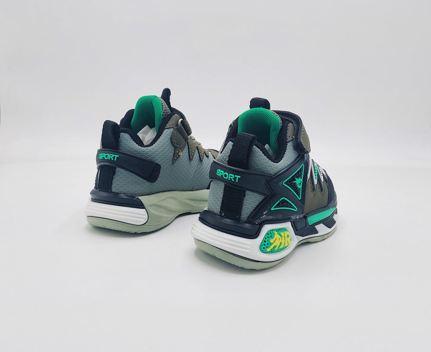 Premium Quality Trendy Look Sneakers for Kids - CG06 (Green)