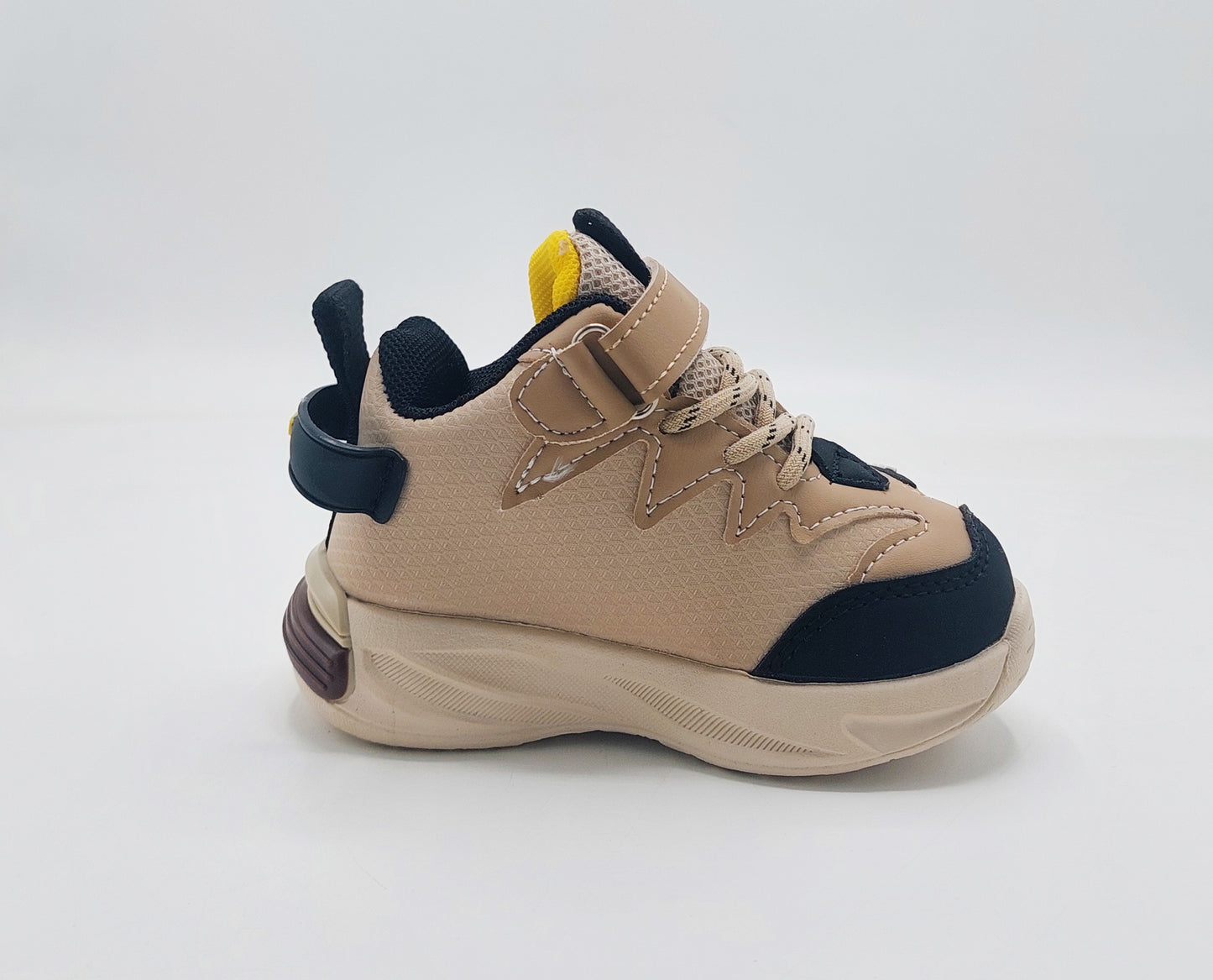 Premium Quality Trendy Look Sneakers for Kids - CG06 (Brown)