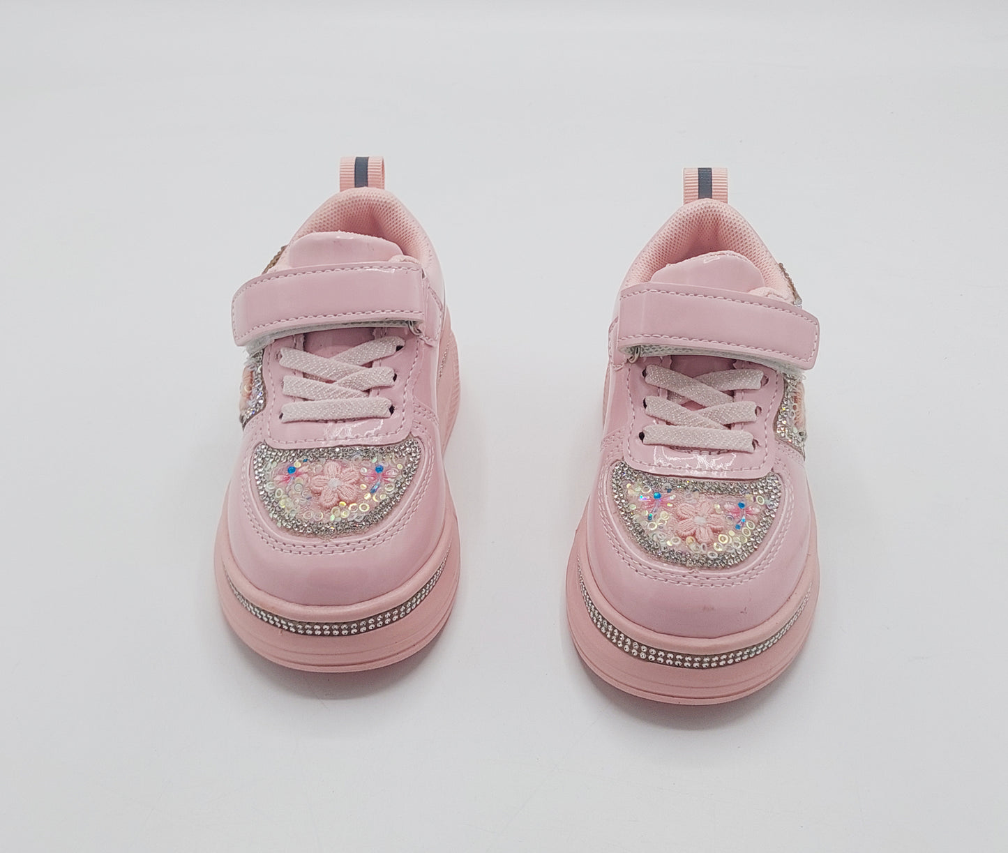 Girls Fancy Look Soft Sneakers for Kids - FMJ215 (Pink)