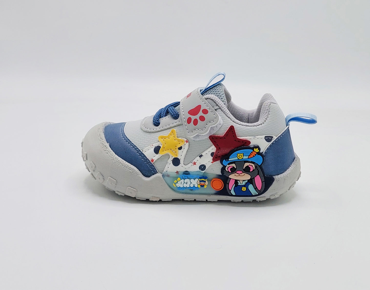 Lights in Sole New Trendy Style Sneakers for Kids - BG01 (Gray)