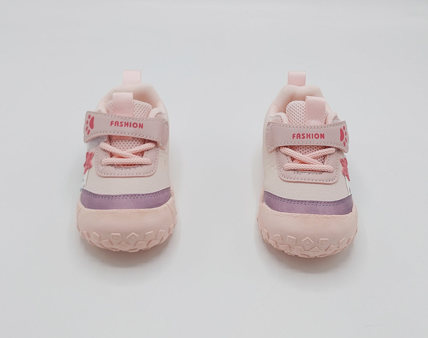 Lights in Sole New Trendy Style Sneakers for Kids - BG01 (Pink)