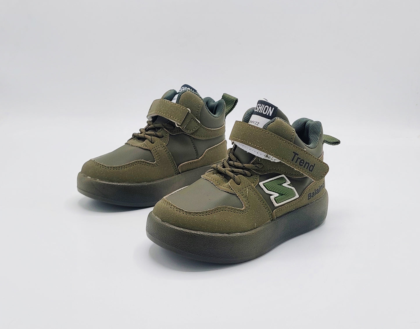 Premium quality Trendy Look Sneakers for Kids - TRD25 (Green)