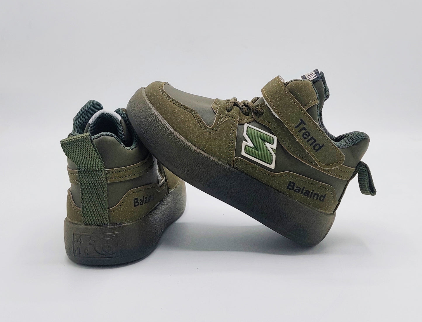 Premium quality Trendy Look Sneakers for Kids - TRD25 (Green)