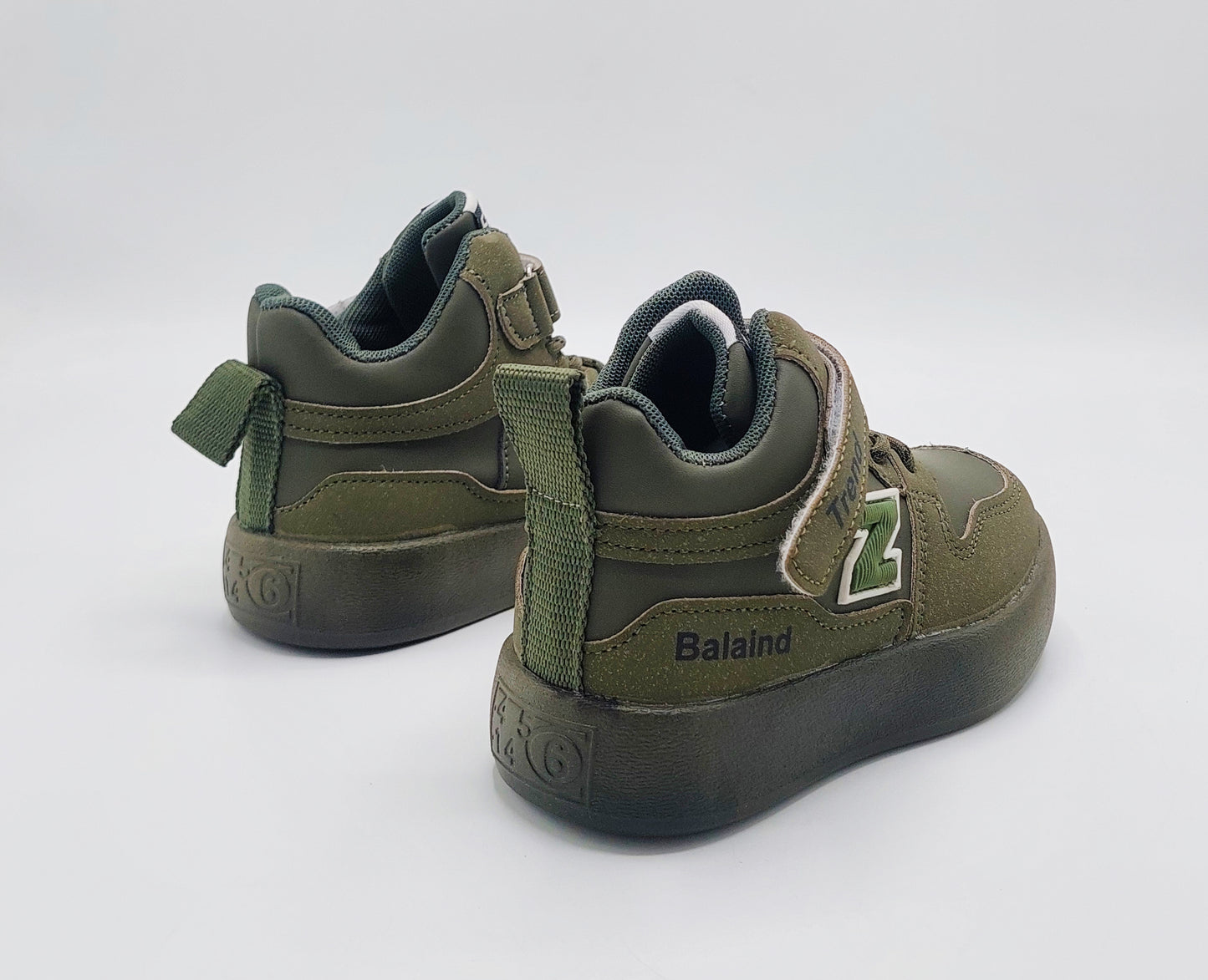 Premium quality Trendy Look Sneakers for Kids - TRD25 (Green)