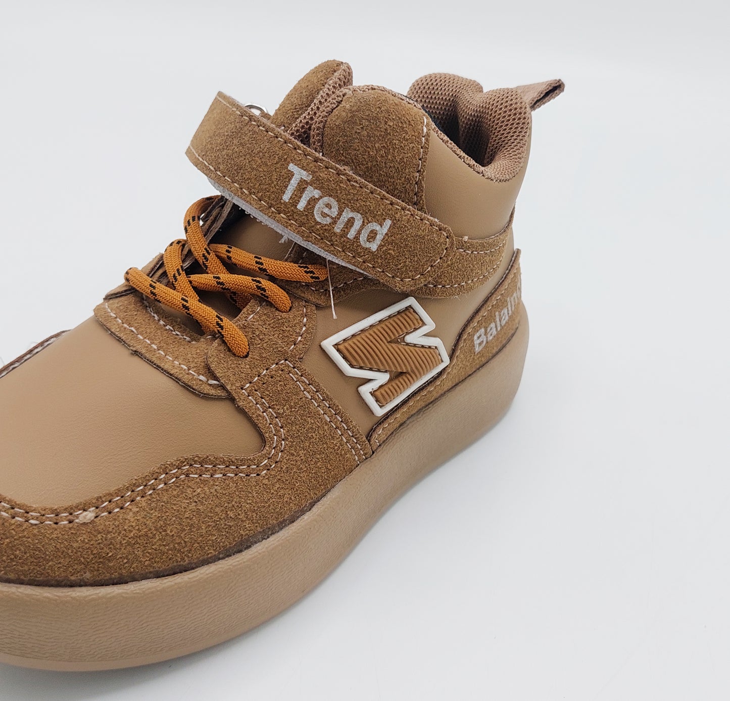 Premium quality Trendy Look Sneakers for Kids - TRD25 (Khaki)