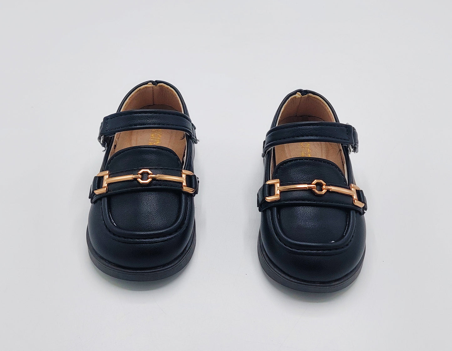 Kids Soft Sole Fancy Pumps - YK20 (Black)