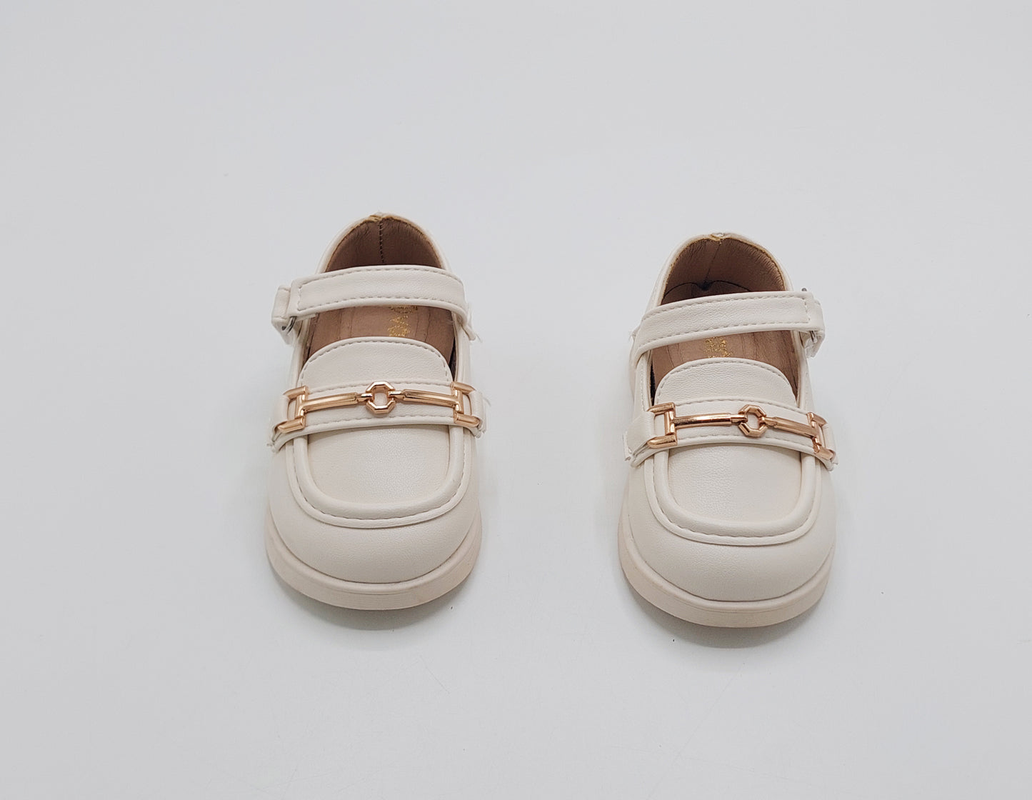 Kids Soft Sole Fancy Pumps - YK20 (White)
