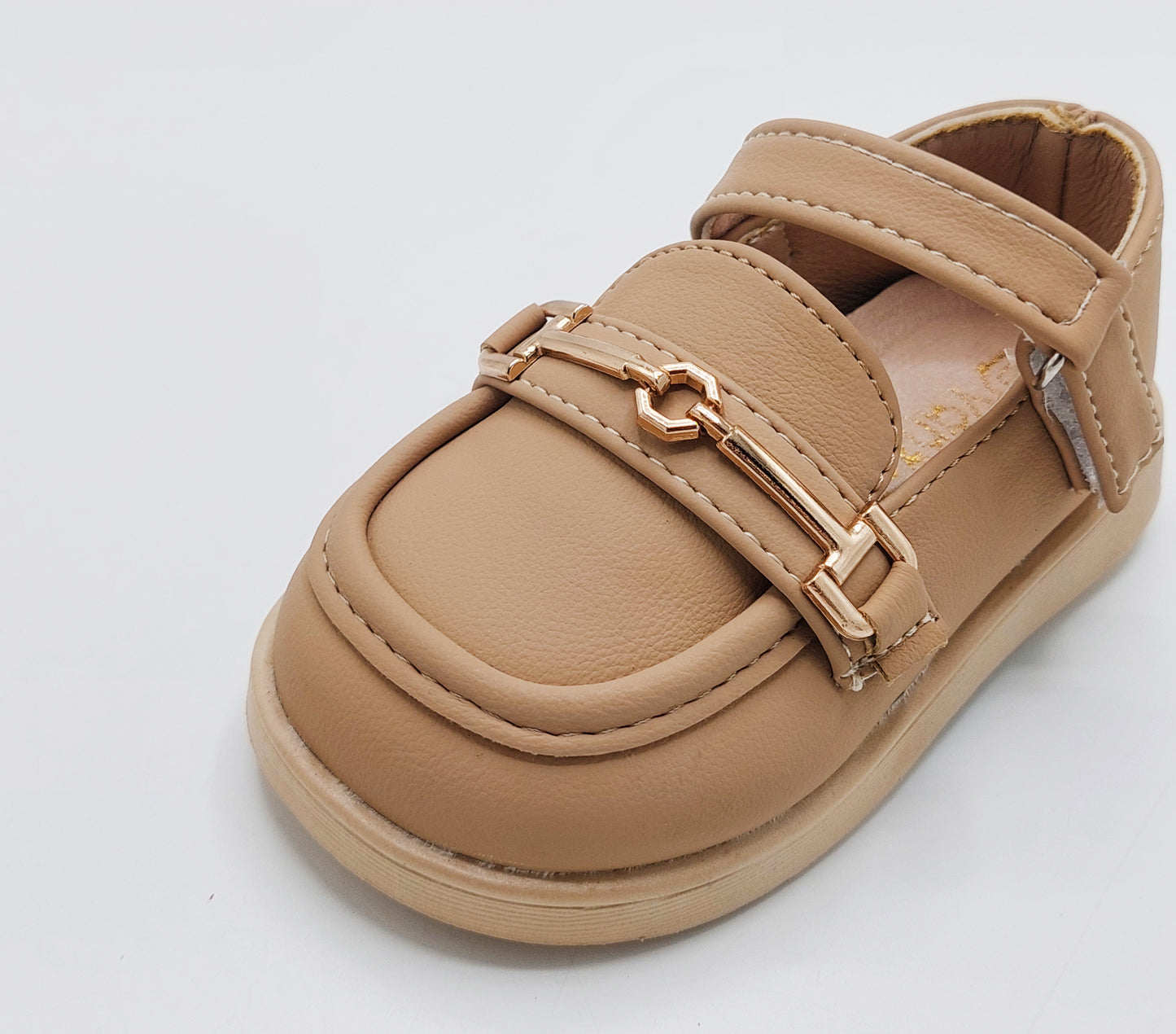 Kids Soft Sole Fancy Pumps - YK20 (Khaki