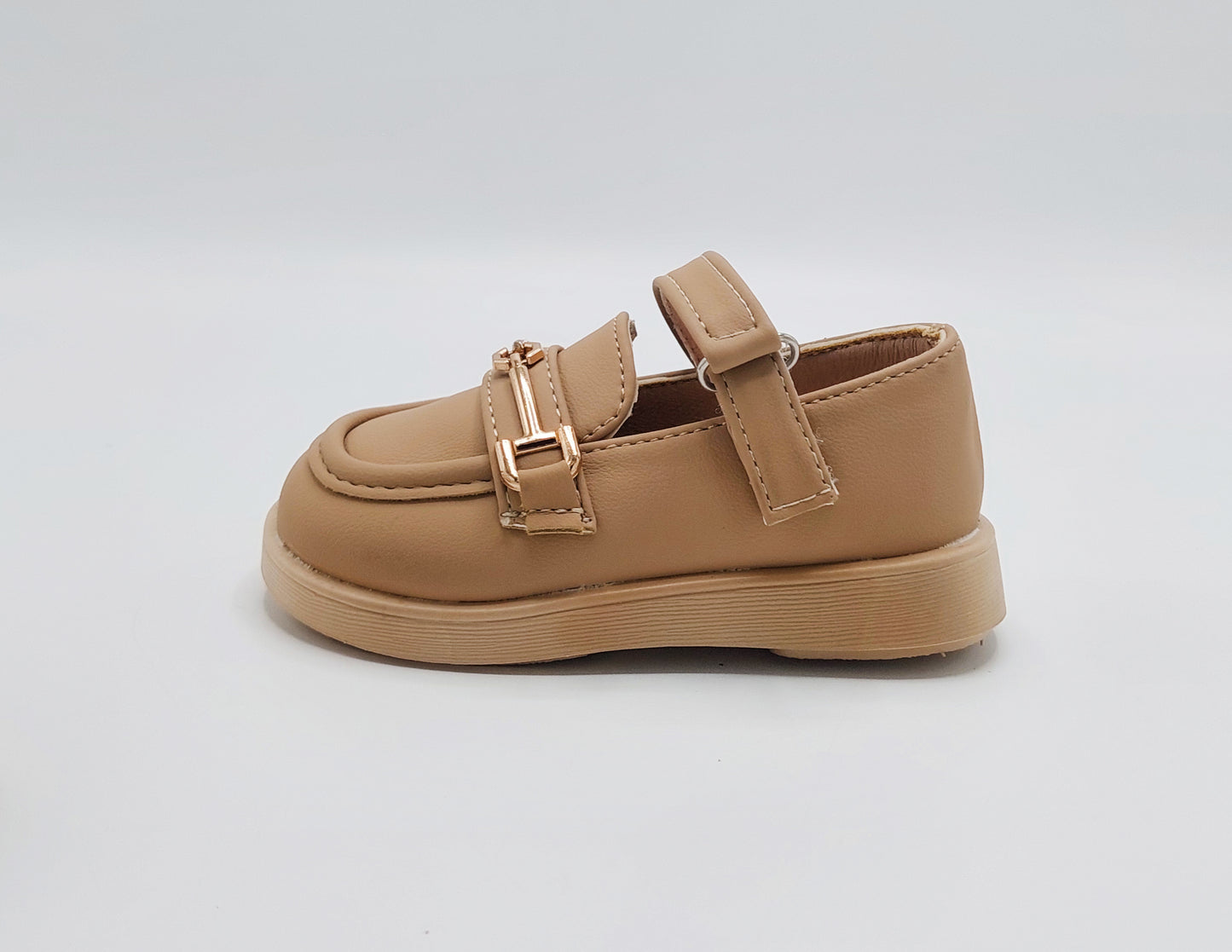 Kids Soft Sole Fancy Pumps - YK20 (Khaki