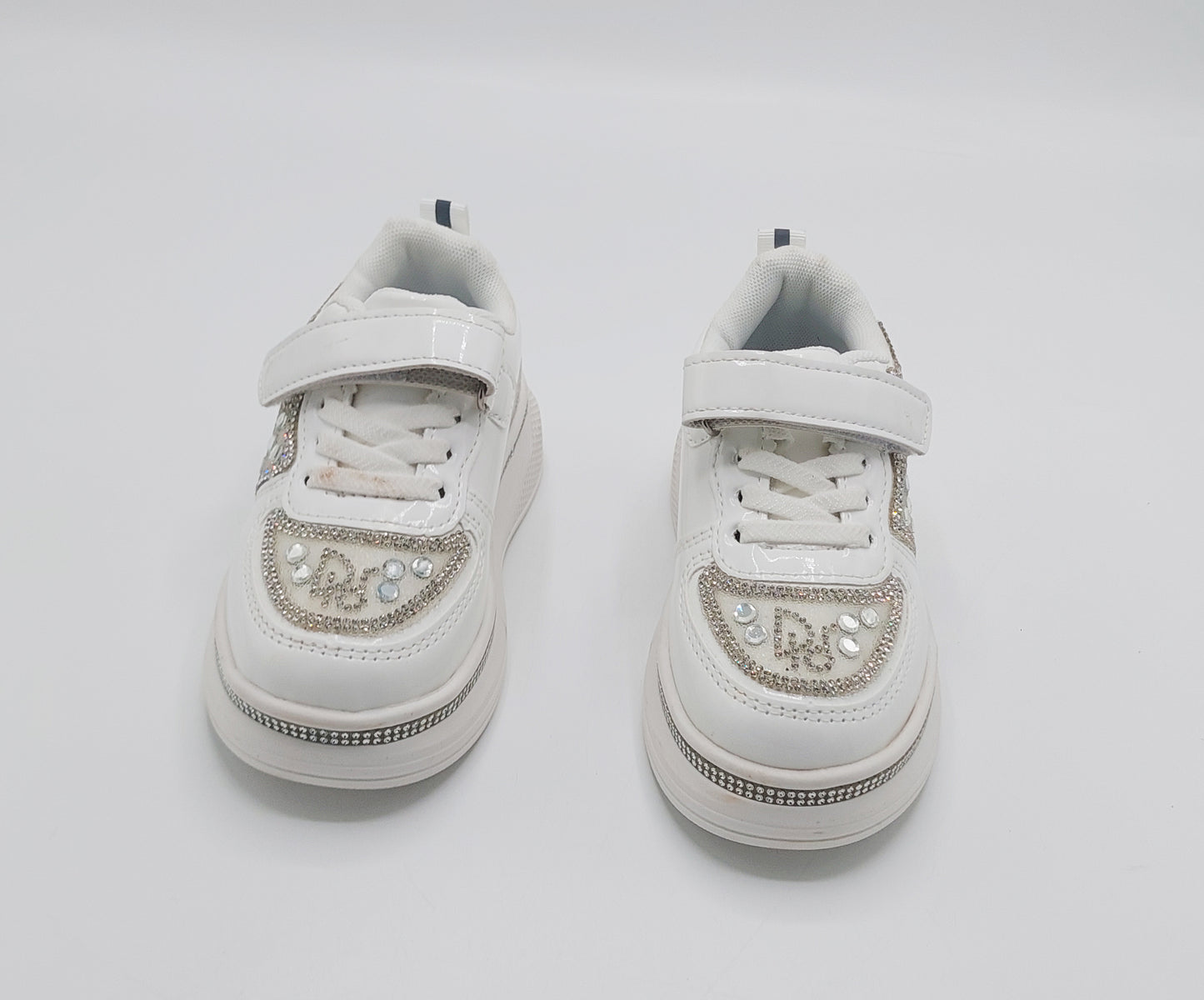 Girls Fancy Look Soft Sneakers for Kids - FMJ217 (White)