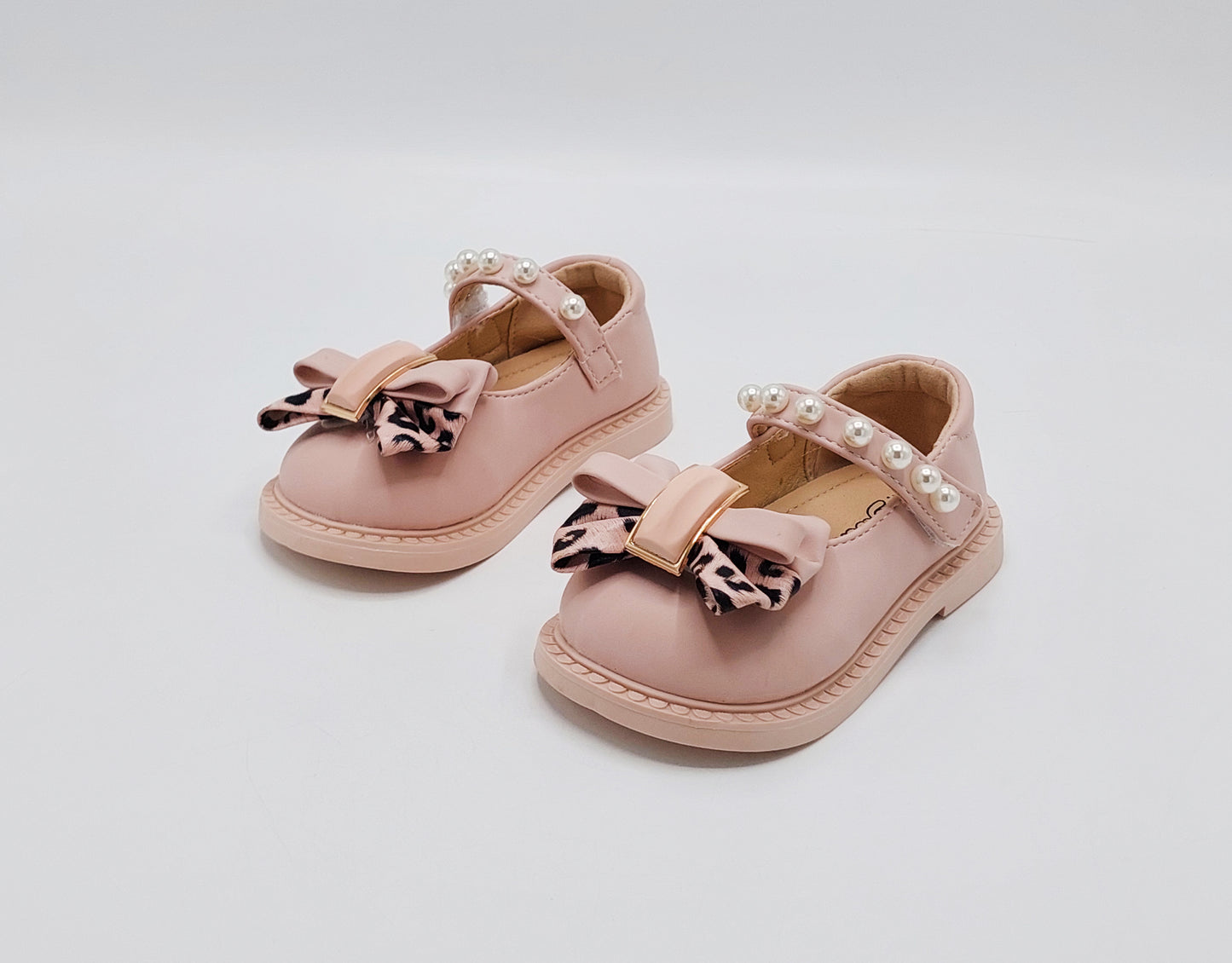 Kids Soft Sole Fancy Pumps - TZ02 (Pink)
