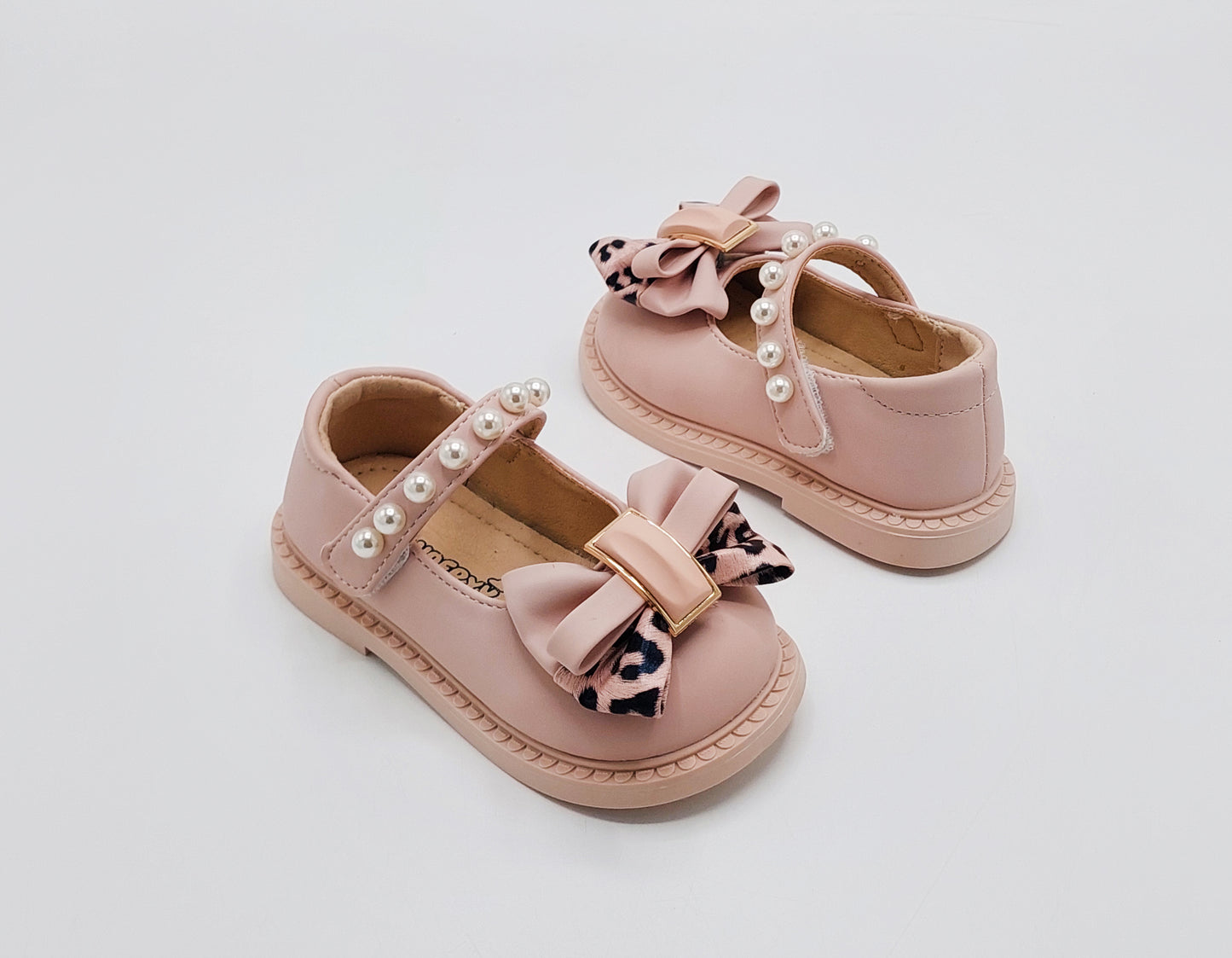 Kids Soft Sole Fancy Pumps - TZ02 (Pink)