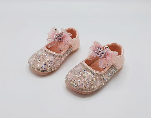 Fancy Pumps for Kids - JK601 (Pink)
