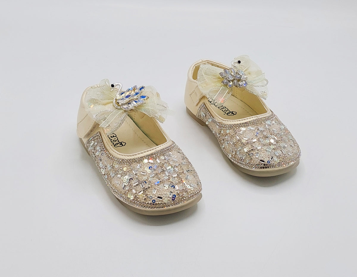 Fancy Pumps for Kids - JK601 (Beige)