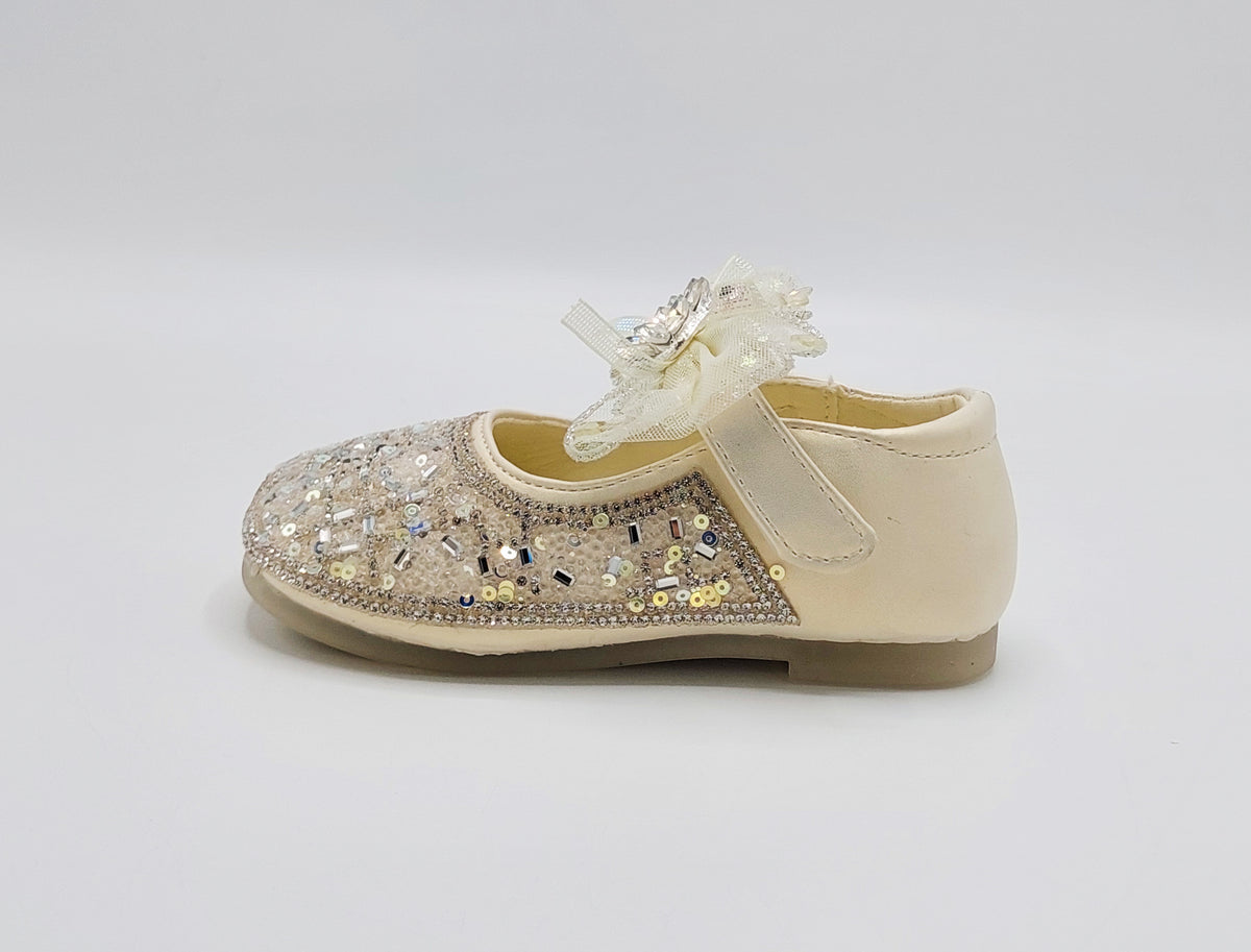 Fancy Pumps for Kids - JK601 (Beige)