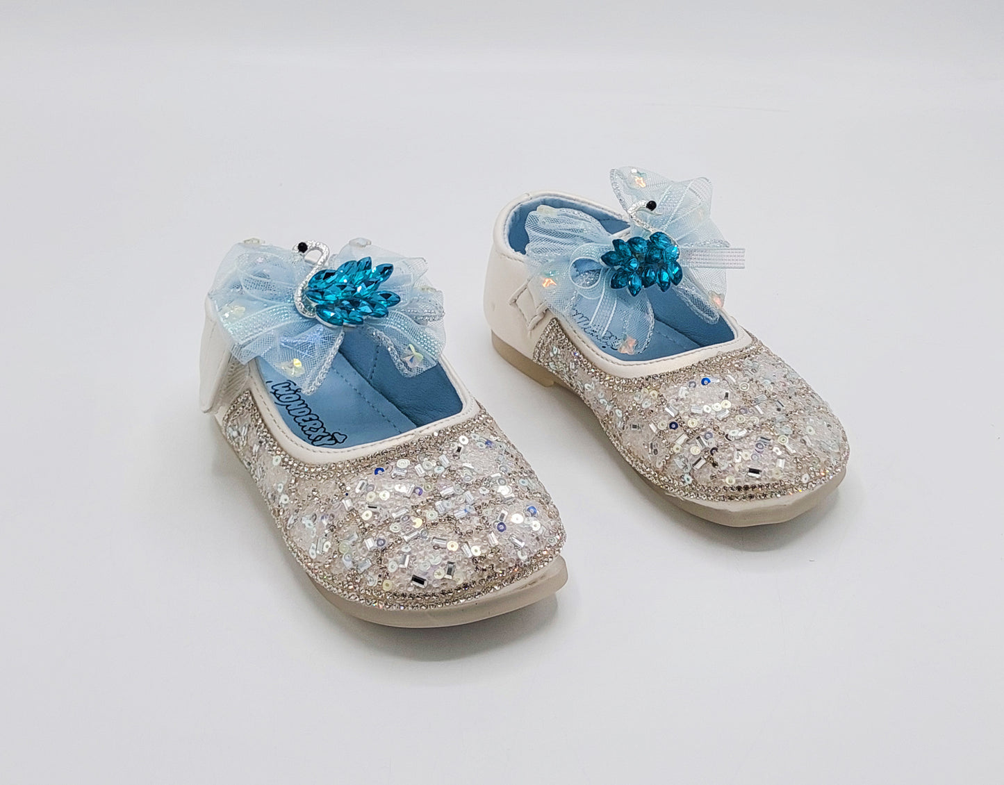 Fancy Pumps for Kids - JK601 (Sky Blue)