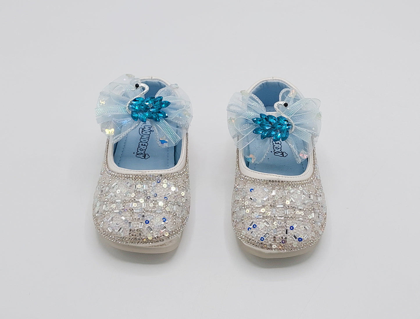 Fancy Pumps for Kids - JK601 (Sky Blue)