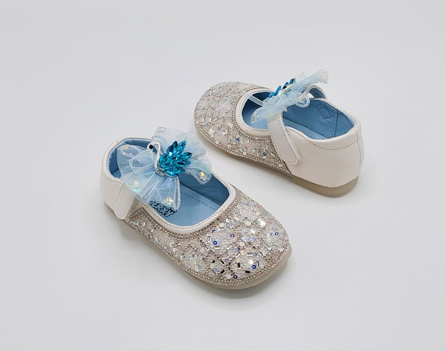 Fancy Pumps for Kids - JK601 (Sky Blue)