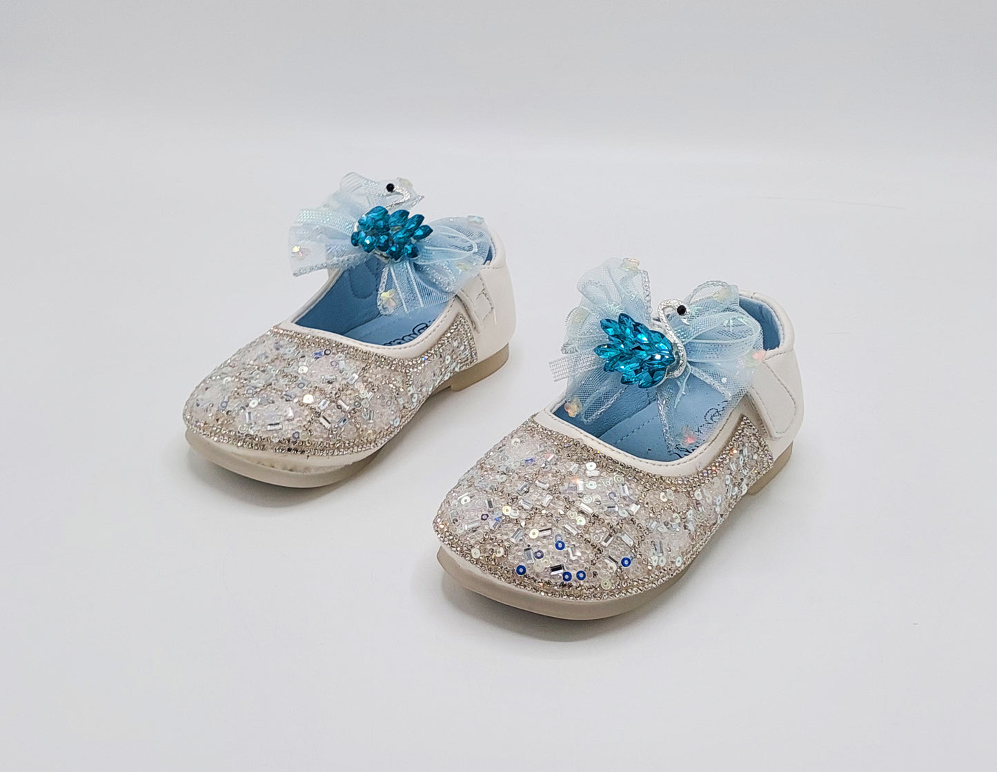 Fancy Pumps for Kids - JK601 (Sky Blue)