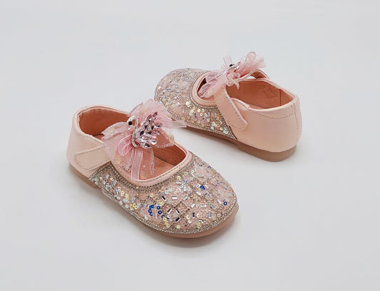 Fancy Pumps for Kids - JK601 (Pink)