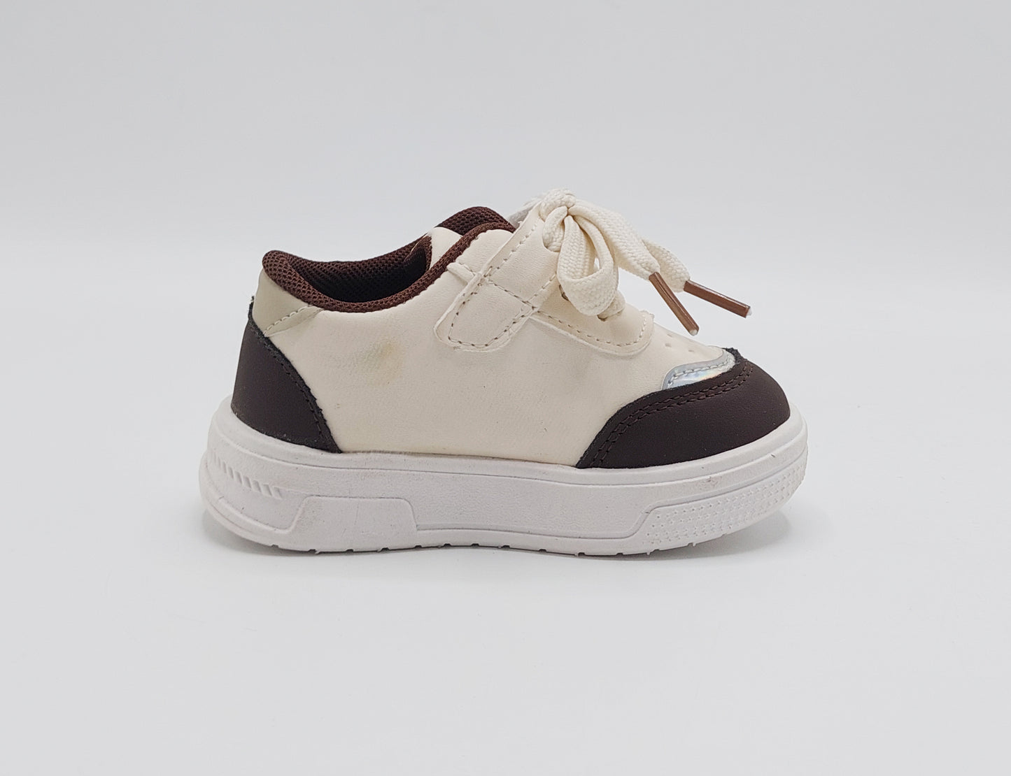 Lights in Sole Soft Sole Sneakers for Kids - A65 (Brown)