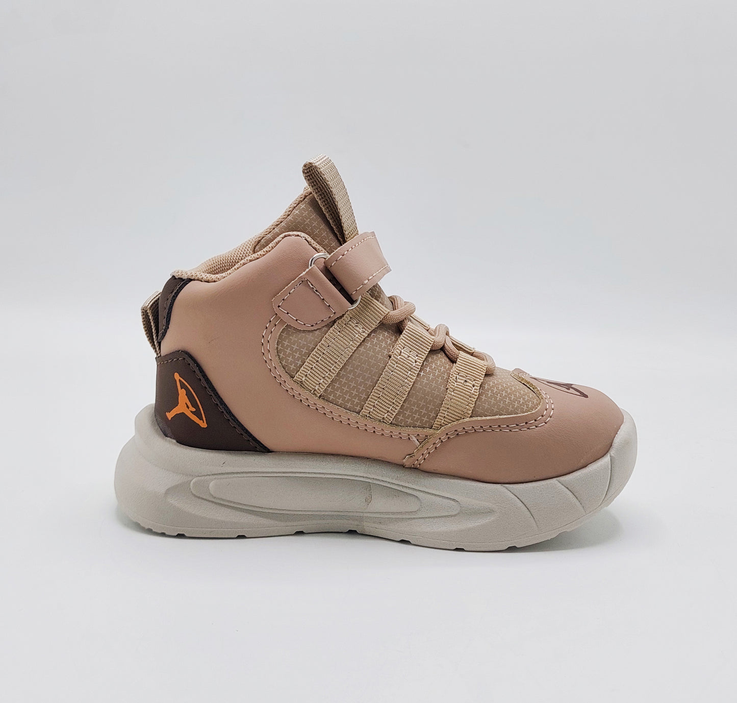 Light Sole Trendy Look Sneakers for Kids - HLB03 (Beige)