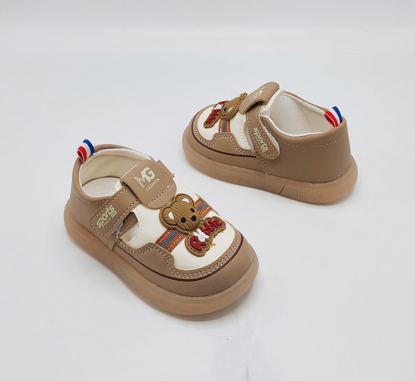 Lights in sole Cute Design Sandals for Kids - BT-761 (Brown)