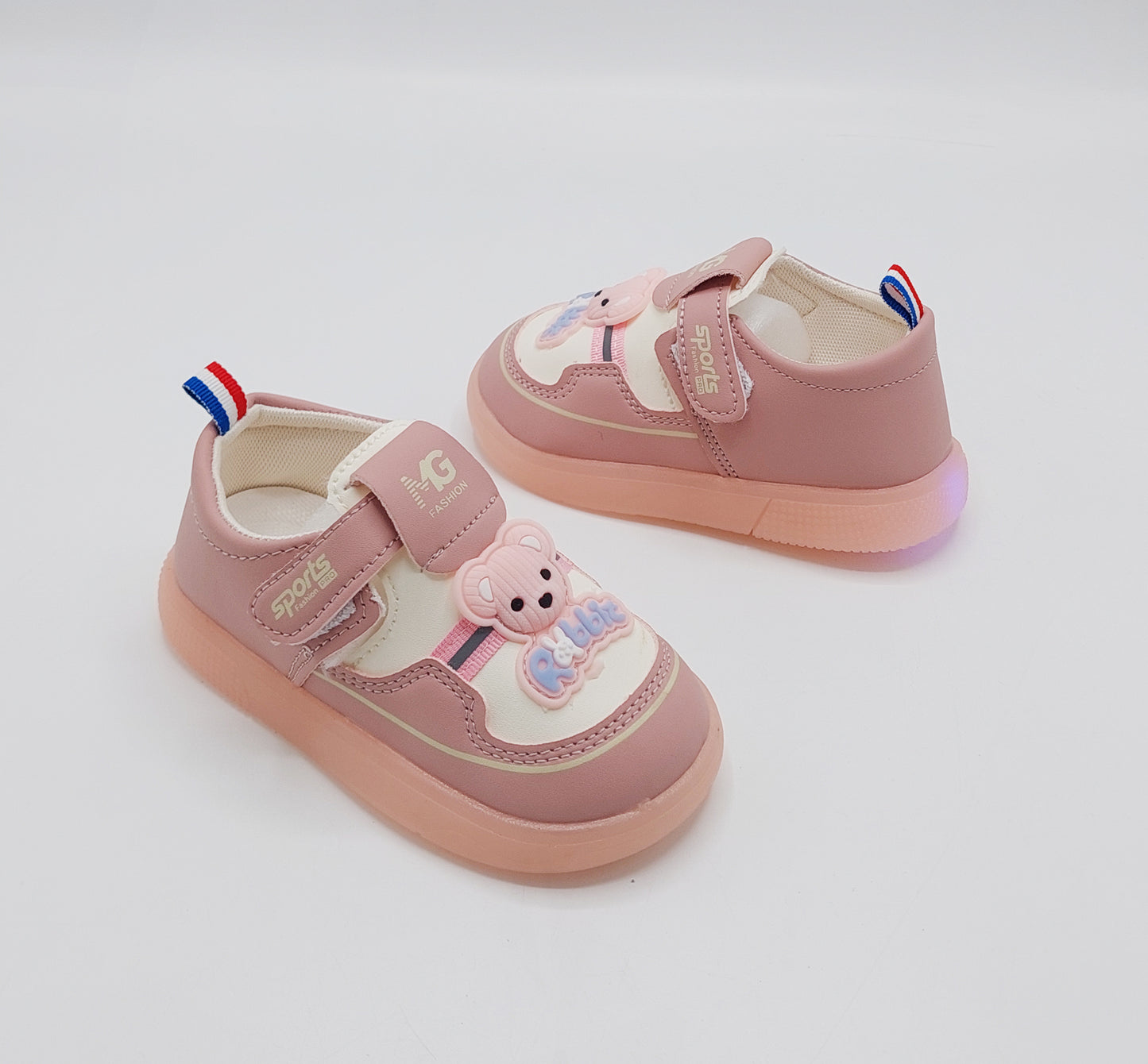 Lights in sole Cute Design Sandals for Kids - BT-761 (Pink)